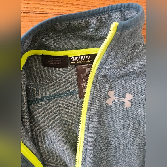 Boys under armour thin fleece jacket medium - Picture 2 of 2
